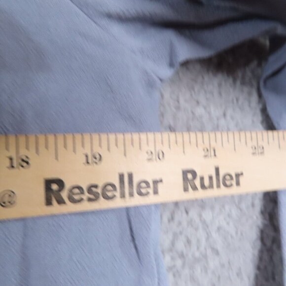 Moosta Dress Medium Boho Long Sleeve Embroidered Tassel Trim Pullover Geometric - Picture 7 of 10